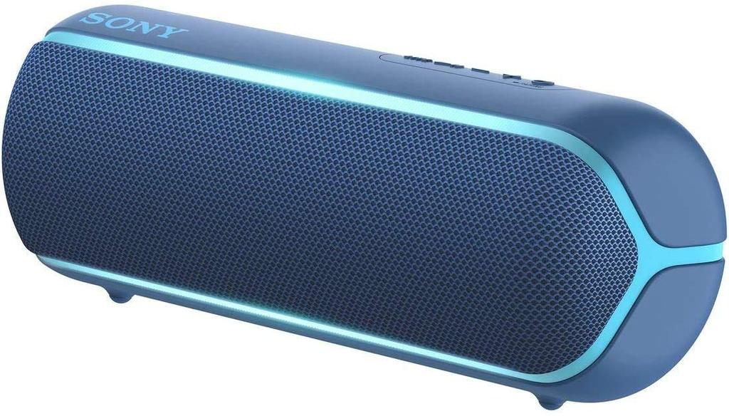 Sony Wireless Portable Speaker and Deep with Up to 12 Hours of Continuous 2019 with L SRS-XB22 Waterproof, Dustproof, Rustproof, Bluetooth, Bass,