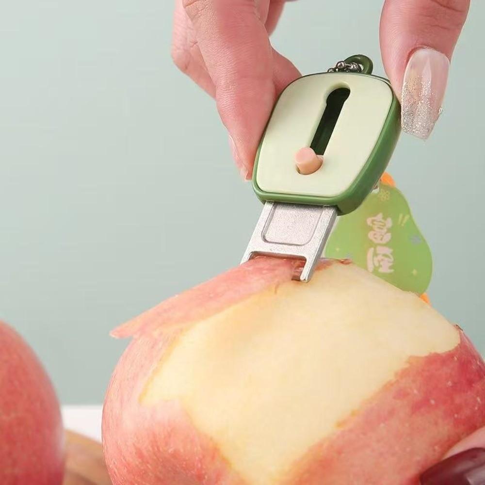 Foldable Mini Peeling Tool Retractable Design Multi-Functional Peeler Travel