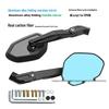 Honda ADV350 NWG150 Motorcycle Folding Reflective Mirrors, Aluminum Alloy & Carbon Fiber