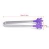 2 szt. Śliczne Palm Clip Food Tong silikonowe Mini Sugar Tong Food Clip BBQ Party Kitchen