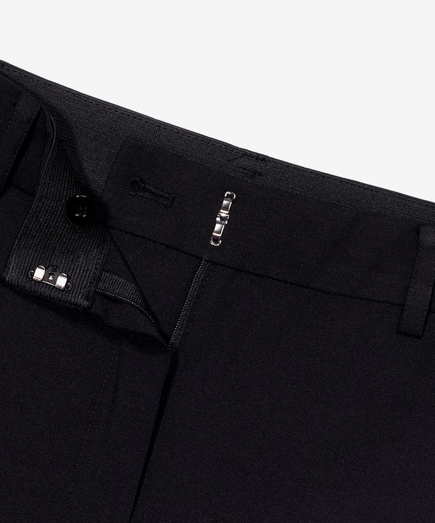 MIND BRIDGE WOMEN [W] Bootcut Elastic Black Slacks