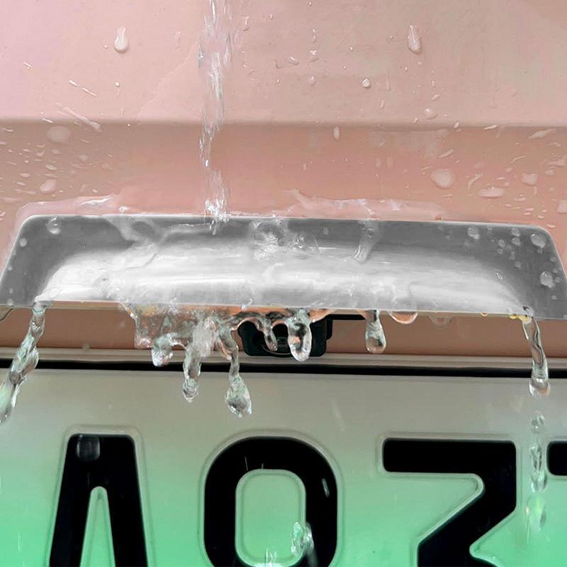 Car Reverse Camera Rain Shield Car Reversing Mirror Camera Rain Shade Cover Rainproof Waterproof Shield Car Exterior Accessories