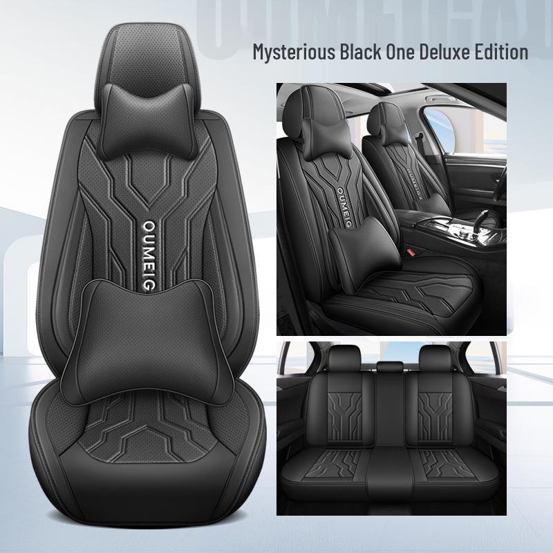 Universal Full Leather Car Seat Cushion for All Seasons