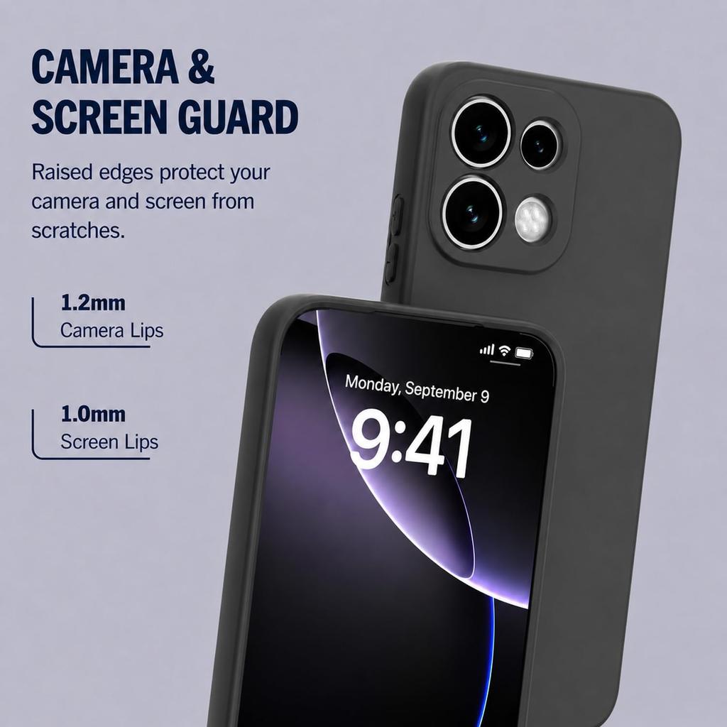 Husă Flexibilă din Silicon Lichid Pentru Xiaomi Redmi 17 5G 4G Husa Protectoare Colorată TPU Fundas Coque Capa