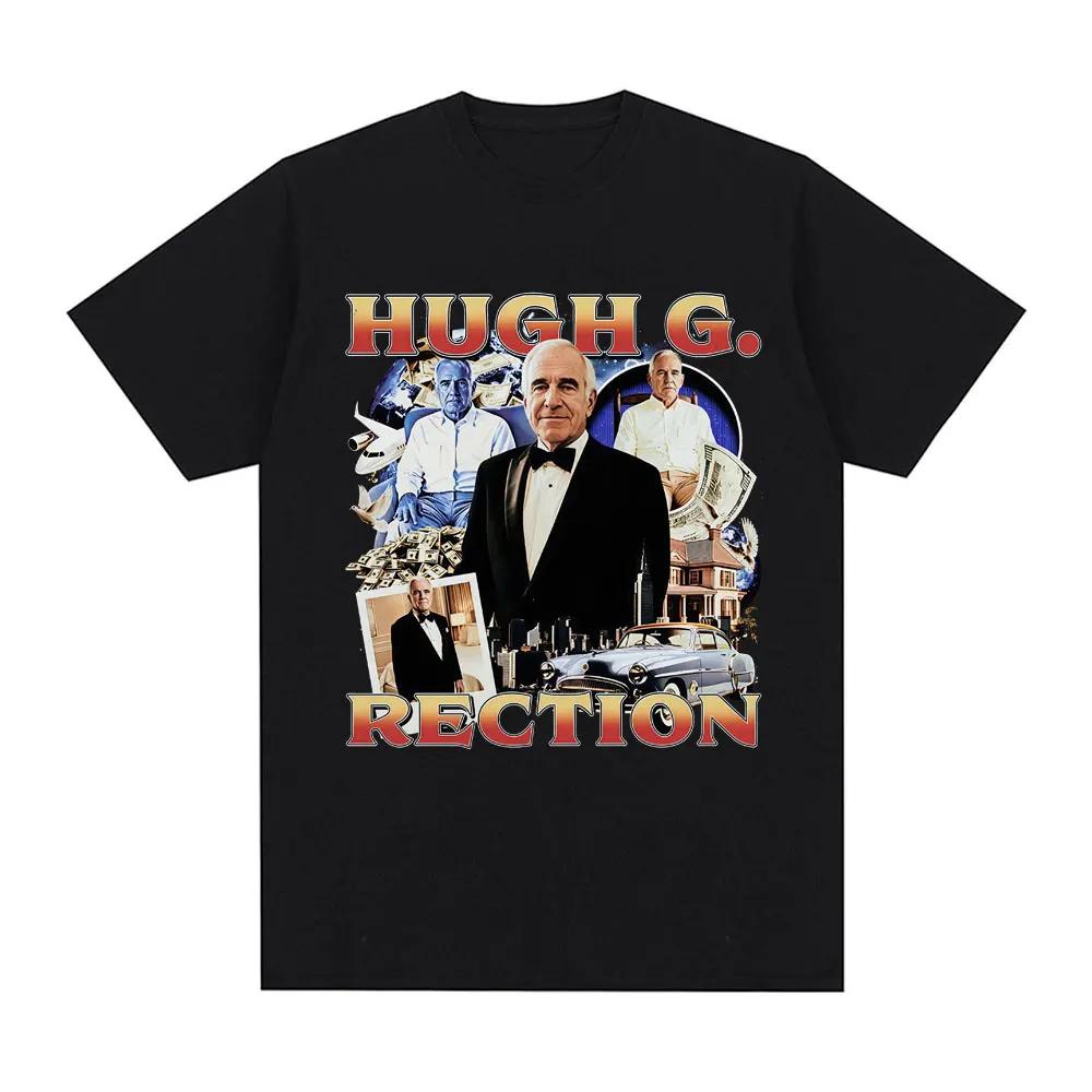 

Hugh G Rection Funny Meme Graphic T Shirts Men Women Casual Cotton T-shirt Fashion Vintage Short Sleeve Oversized Summer Tops S чёрный