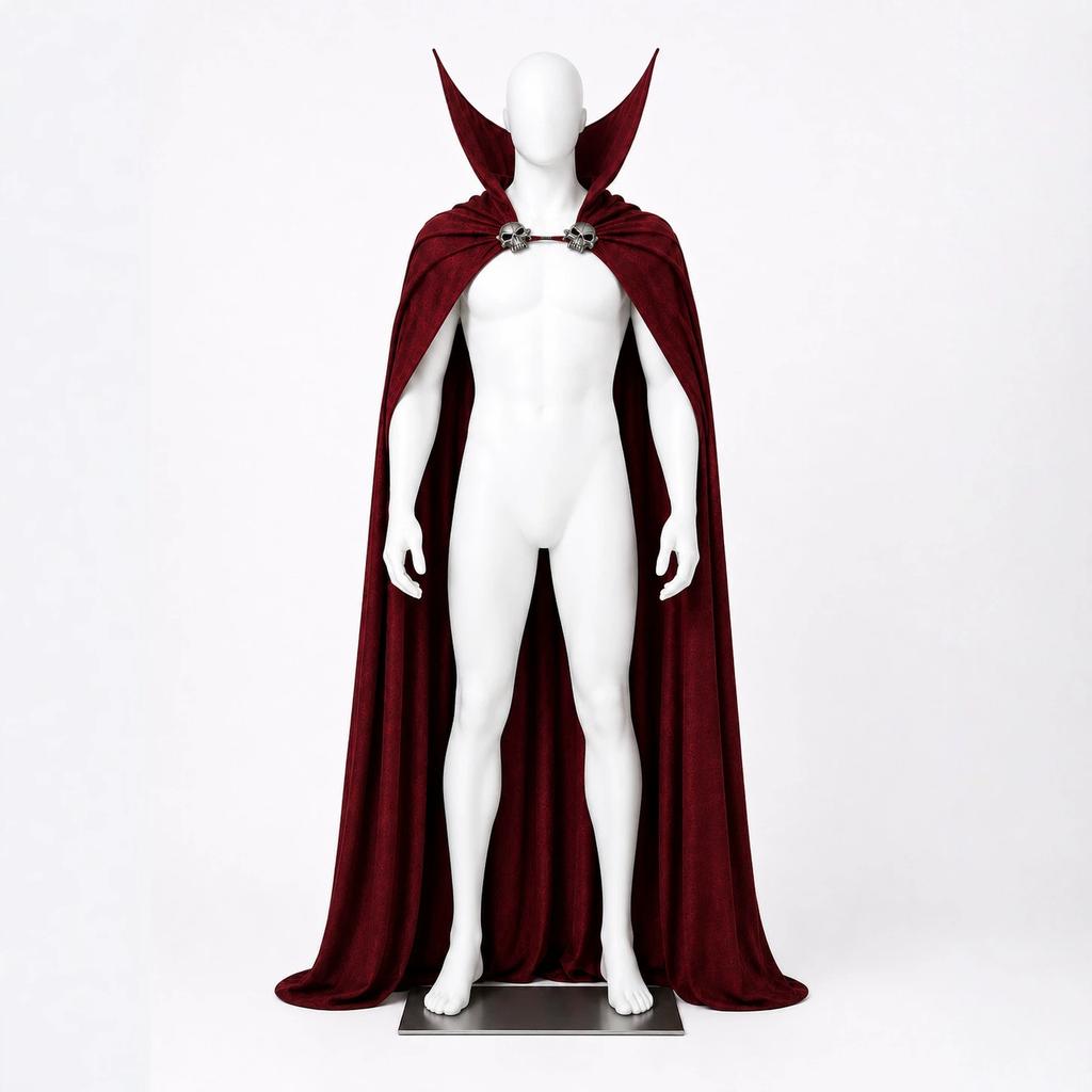 Costumi Cosplay da Supereroe Spawn con Mantello Personaggio Anime Costume per Festa di Halloween Vestiti da Esibizione per Adulti