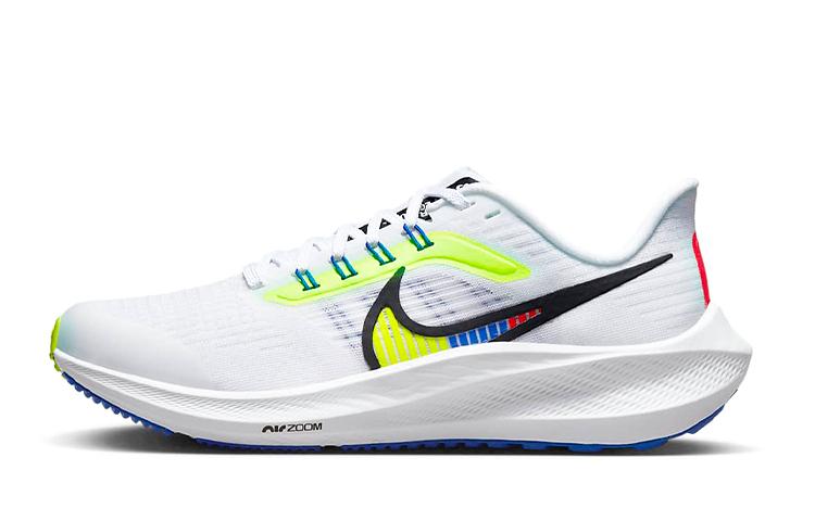 Nike Air Zoom Pegasus 39  White Volt Racer Blue  PS DM4015-100 35.5