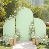 3pcs Wedding Knife Shape Arch Backdrop Cover Home Birthday Party Ceremony Fabric Photography Background Baby Shower Decorations