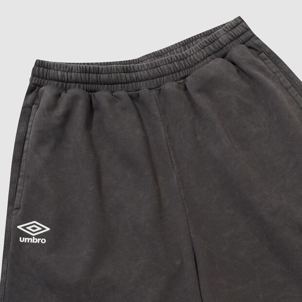 UMBRO Comet Washed Knee-Length Balloon Fit Shorts Charcoal Ur321Chp73