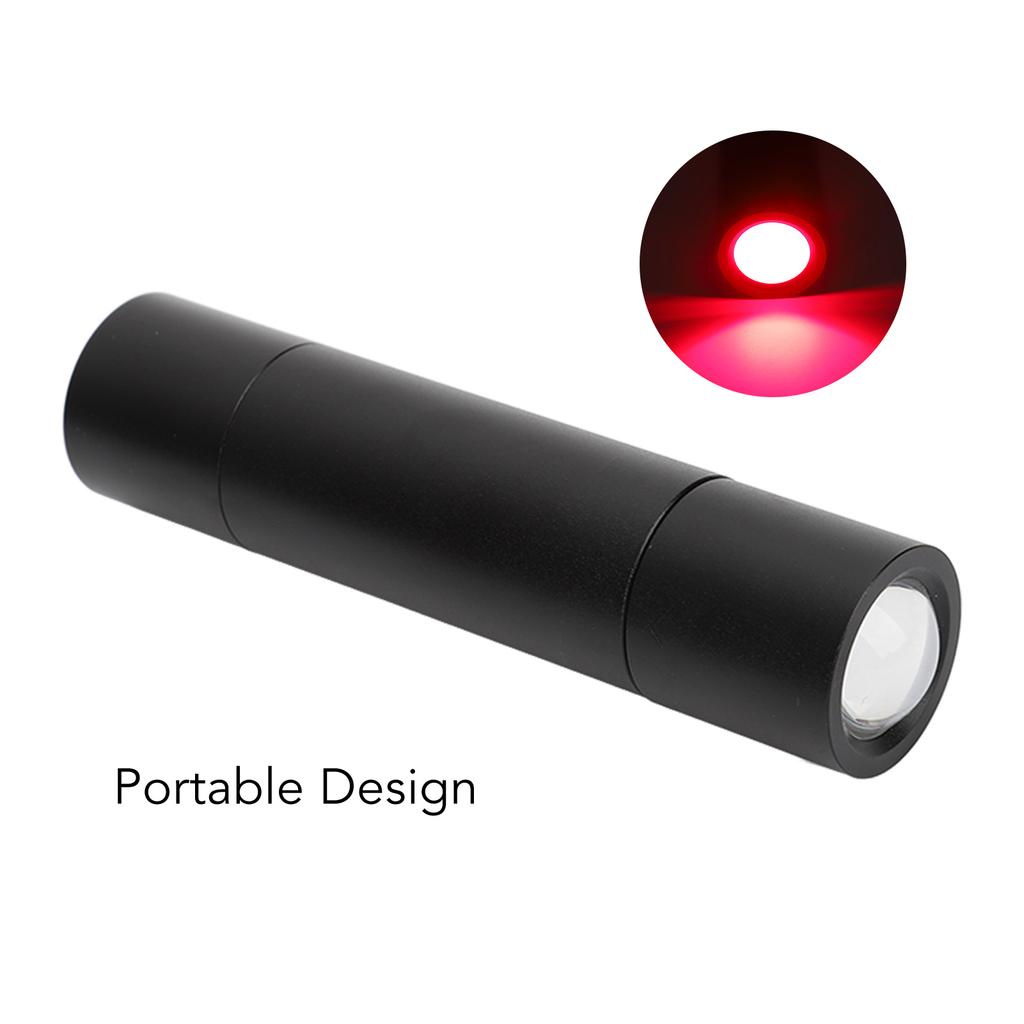Red LED Therapy Torch Men Women Rechargeable Portable Infrared Therapy Device for Shoulder Neck