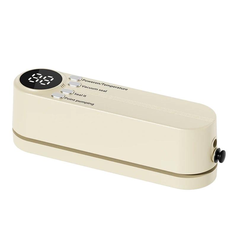2025 New Charging Wireless Fully Automatic Vacuum Sealing Machine Household Small Portable Food Packaging Plastic Sealing Machin