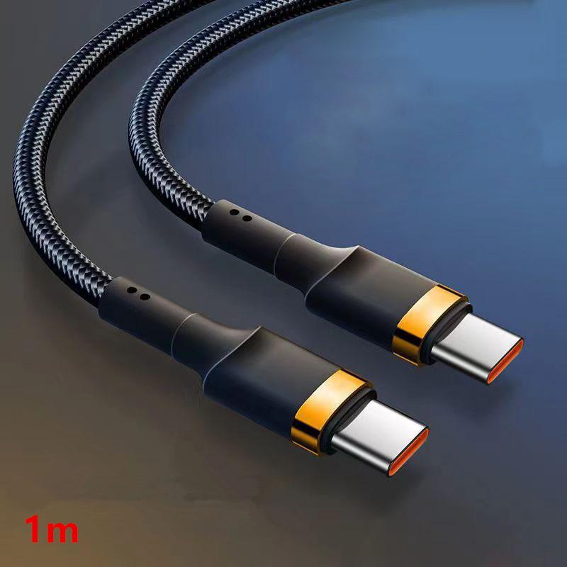 120W Fast Charge Cable Pd Quick Charging High Quality Usb C To Usb Type C Cable For Phone