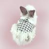 Pet Rabbit Dress Breathable Small Animal Harness Vest and Leash Set Escape Proof Cute Costume for Small Hedgehog Hamster
