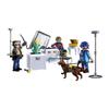 PLAYMOBIL 71876 Arrestation de cambrioleurs au musée, Les policiers, City Action, 50 pièces, dès 4 ans