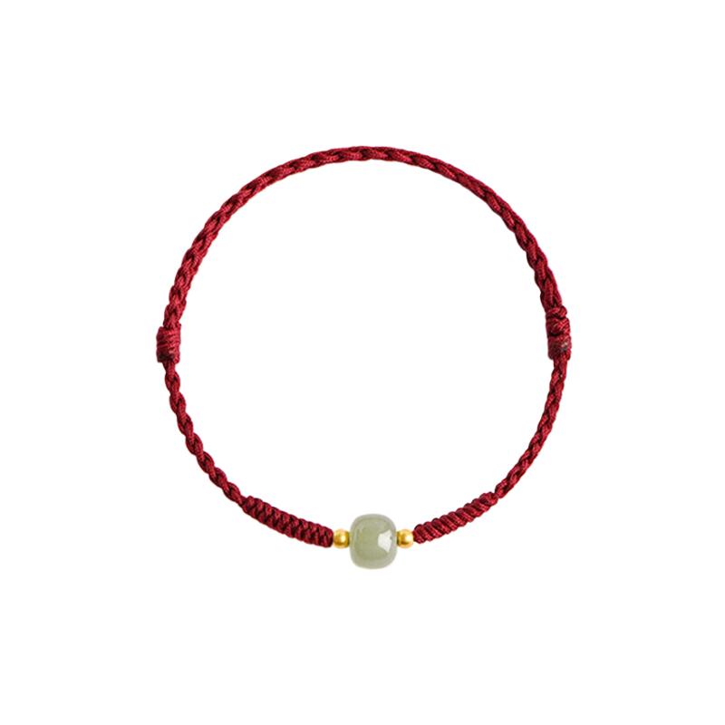 Chinese Style Handmade Adjustable Woven Rope Bracelets For Women Men Versatile Lucky Bracelets Jewelry Accessories Gifts