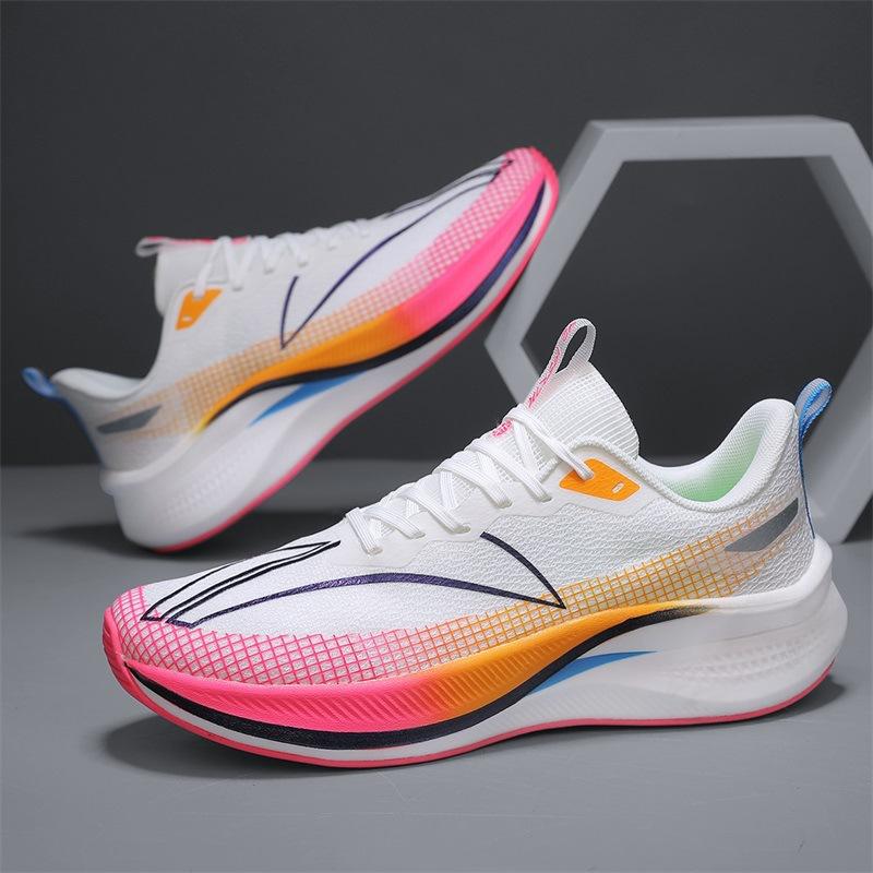 Jueying Running Shoes Carbon Board Red Rabbit 7Pro Year of the Dragon Male Students Sports Older Children's Racing Running Shoes Women's Sports Marat
