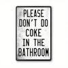 1pc Vintage Funny Metal Tin Sign Wall Decor for Home Bar Cafe Garage