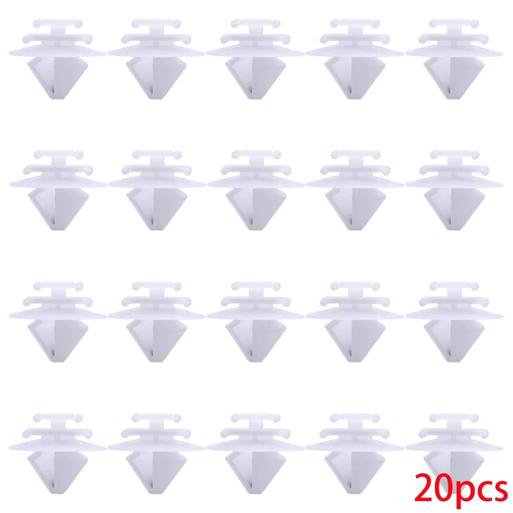 Exterior Door Trim Clips Bumpstrip Rub Strip Moulding Front Wheel Arch Flare Clips For Peugeot 106 206 207 Citroen C2 C3 856540