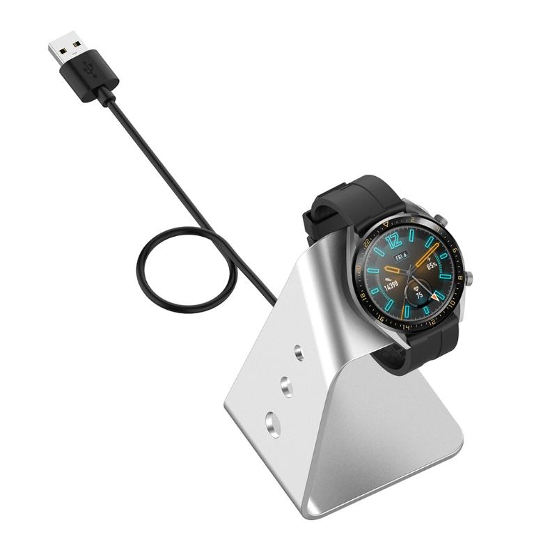 USB Charger Aluminum Alloy Base For HuaWei watch GT/GT 2/GT 2e for Honor Magic /Magic Watch 2 for Honor Watch Dream/GS P