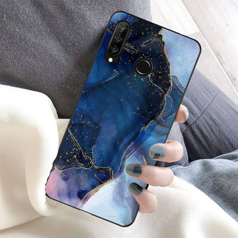 Marble Phone Case for Huawei Honor 10 i 8X C 5A 20 9 10 30 lite pro Voew 10 20 V30