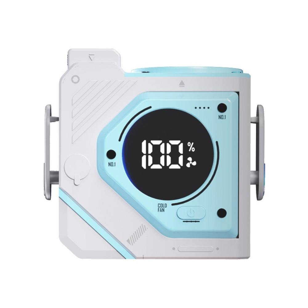 

3 Speed Waist Clip Fan 5000/9800mah Mini Electric Fan Portable Hanging Waist Fan Construction Site синій