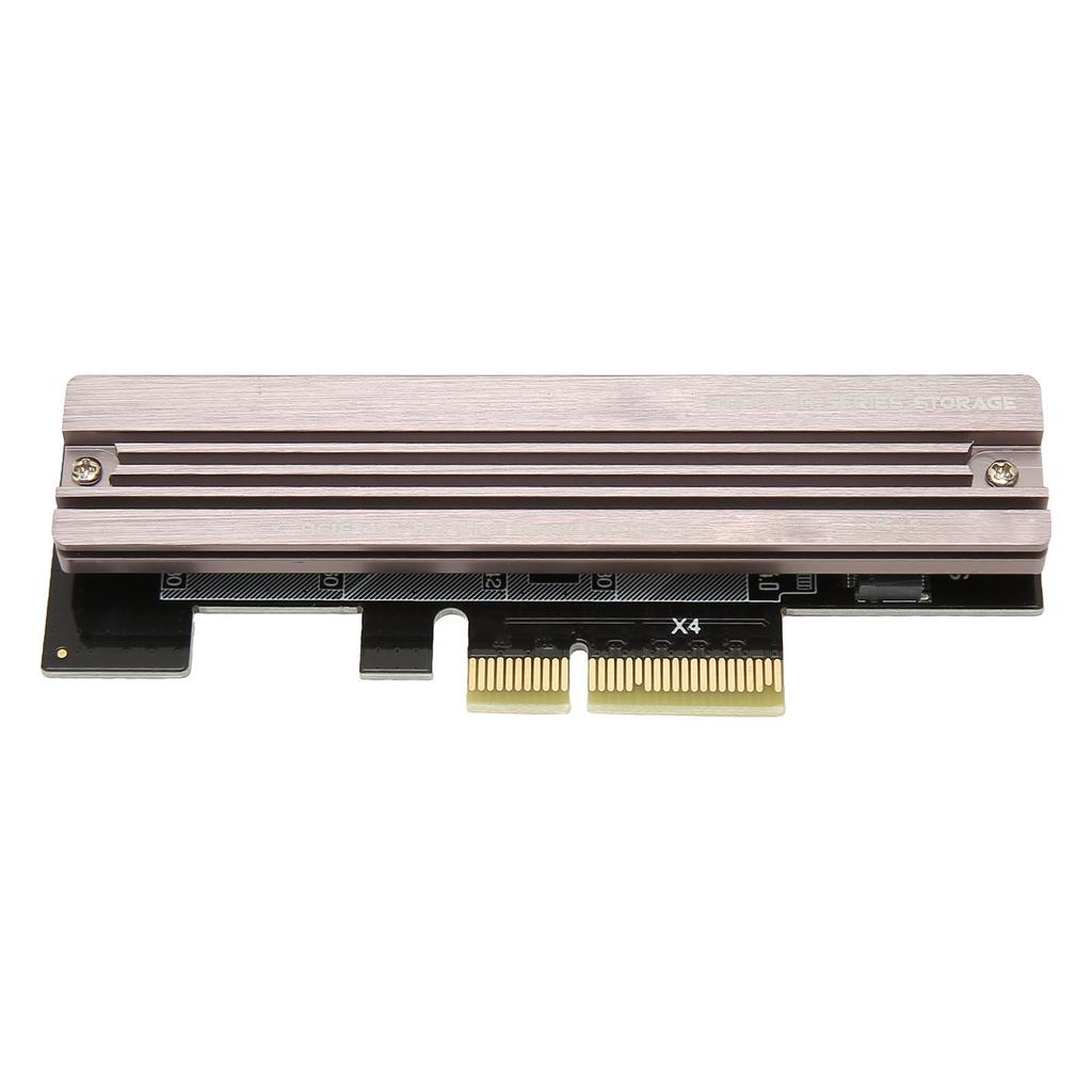 M.2 NVMe SSD To PCIE 4.0 Adapter Card 64Gbps Support X4 X8 X16 Slot SSD Expansion Card for 2280 2260 2242 2230 SSD