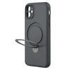 For iPhone 11 Case Compatible with MagSafe Kickstand TPU+PC Phone Cover Carbon Fiber Texture