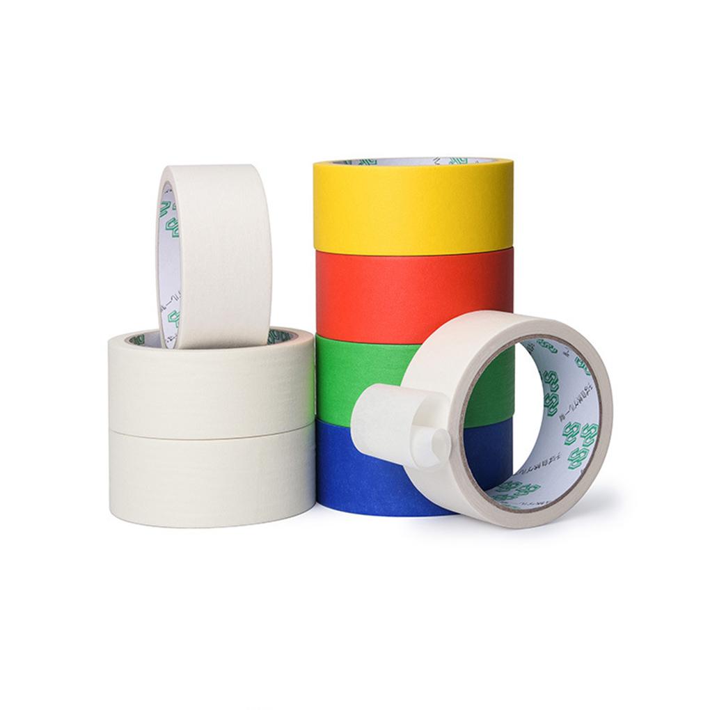 5 buc bandă de mascare din hârtie pentru broască, pentru pictură, bandă albastră pentru pictori, pentru decorarea interioară, bandă DIY