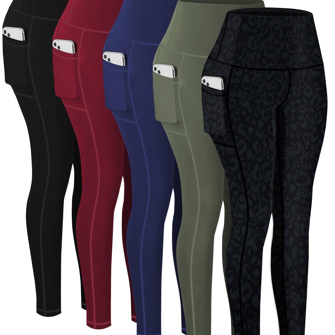 

Hip-Lifting High-Waisted Yoga Pants M 86396 XL