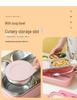Leak-Proof Stainless Steel Square Lunch Box with Four Compartments: Portable, Multi-Functional, Ideal for Work or School, Customizable Logo