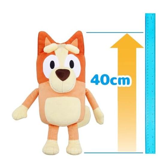 TAKARA TOMY Bluey Bingo Nakayoshi Plush Toy Height Approx. 40cm