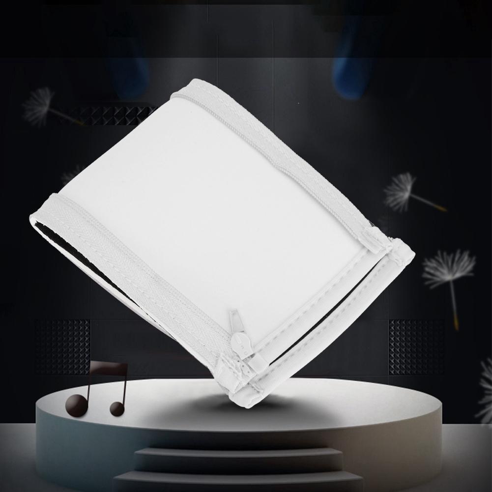 Replacement Headset Earphone Cushion Headband Pad Cover for Iron Triangle M50(White)