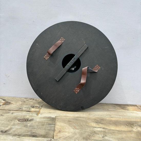 60,96 cm Handgeschnitzter Blauer Drache Wikinger Mittelalterlicher Schild Wanddekoration Geschenk