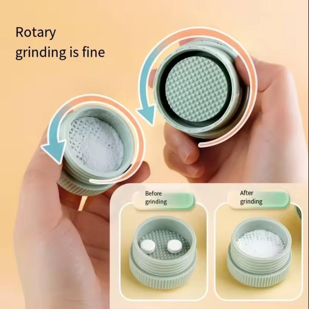 Dustproof Medicine Pill Cutter Portable Pill Divider New Powder Tablet Grinder For YULIKIKER