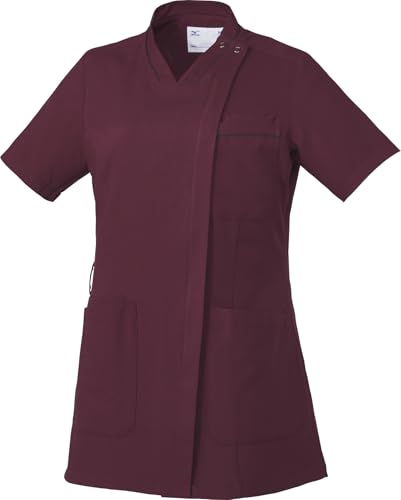 Mizuno Women's Scrub Jacket, Zipper Closure, Mesh, Multiple Pockets, Sweat-Wicking, Quick-Drying, Cool Vent, 5 Sizes, 4 Colors, Suitable for Medical,