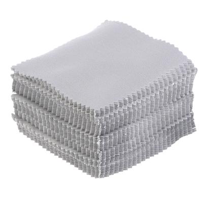 8X8Cm Color Cleaning Polishing Cloth Soft Clean Wipe Cloth Of Jewelry Tools*100