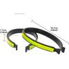 1pair ABS Reflective Trouser Clips Safety Strips Outdoor Cycling High Visibility Bicycle Pants Clip Cycling Equipment