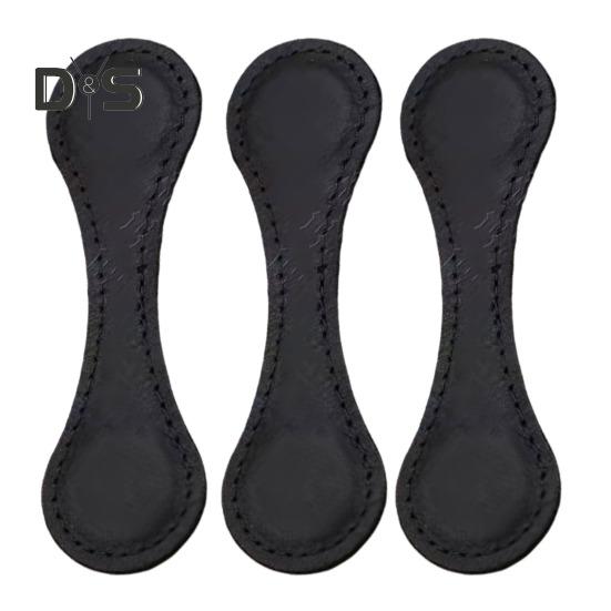 3 Stück magnetische Lesezeichen aus Kunstleder im Vintage-Stil, kompakte Größe, Ersatz-Lesezeichen für Studenten, Lesezubehör