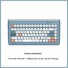 Fude K8880T Retro Punk Bluetooth Wireless Keyboard