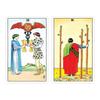 Kancharo 78-Card Tarot Deck [Universal Waite Pocket Tarot Deck] Includes a Japanese Tarot Card Basic Instruction Manual and Pouch (Authentic)