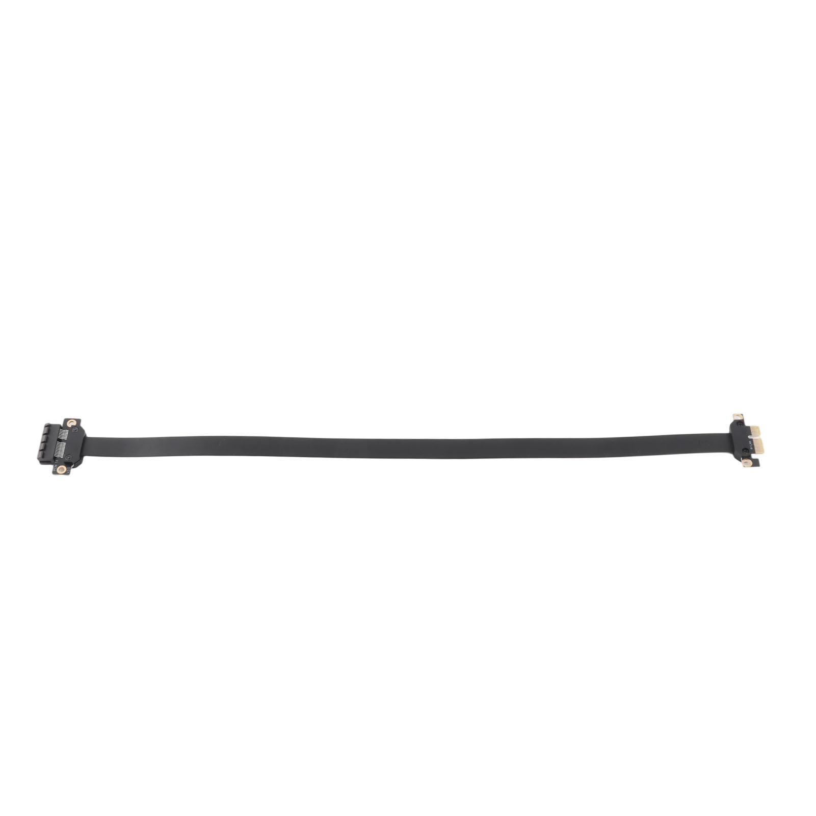 PCI Express X1 Adapter Cable Fast Data Transfer PCI Express 3.0 X1 to X1 Extension Cable for Sound   Data Cards