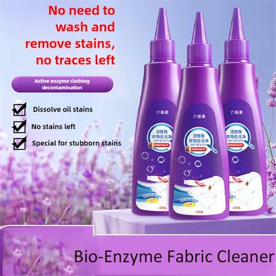 Limpiador Seco Instantáneo Sin Enjuague Ropa Aceite Tinta Grasa Manchas de Comida Removedor Poderoso Seguro para Blancos y Colores