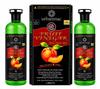 URBANMAC Gel Aceto di Frutta Colore Capelli Naturale Tintura Capelli Nera (NERO, 250ml X 2)