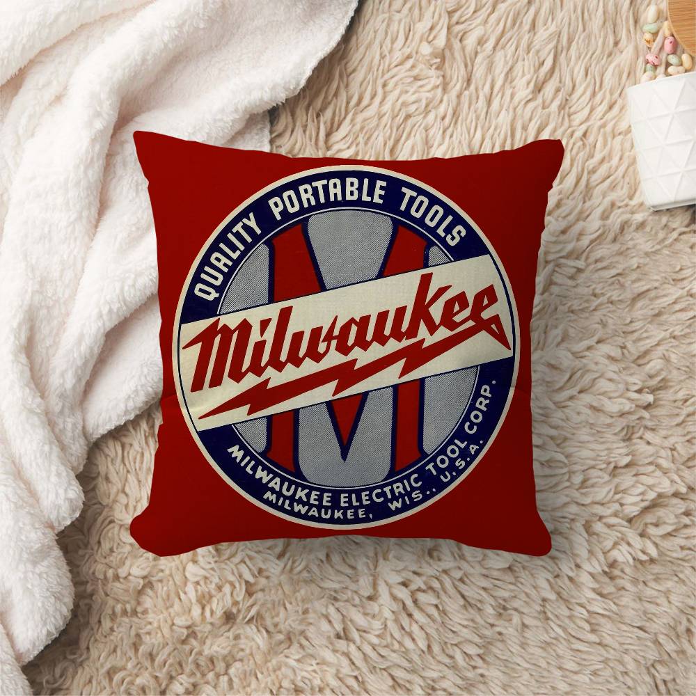 

MMilwaukee Pillowcases Home Bedding Decorative Pillow Cover Wedding Super Soft Pillow Case 30x30 cm