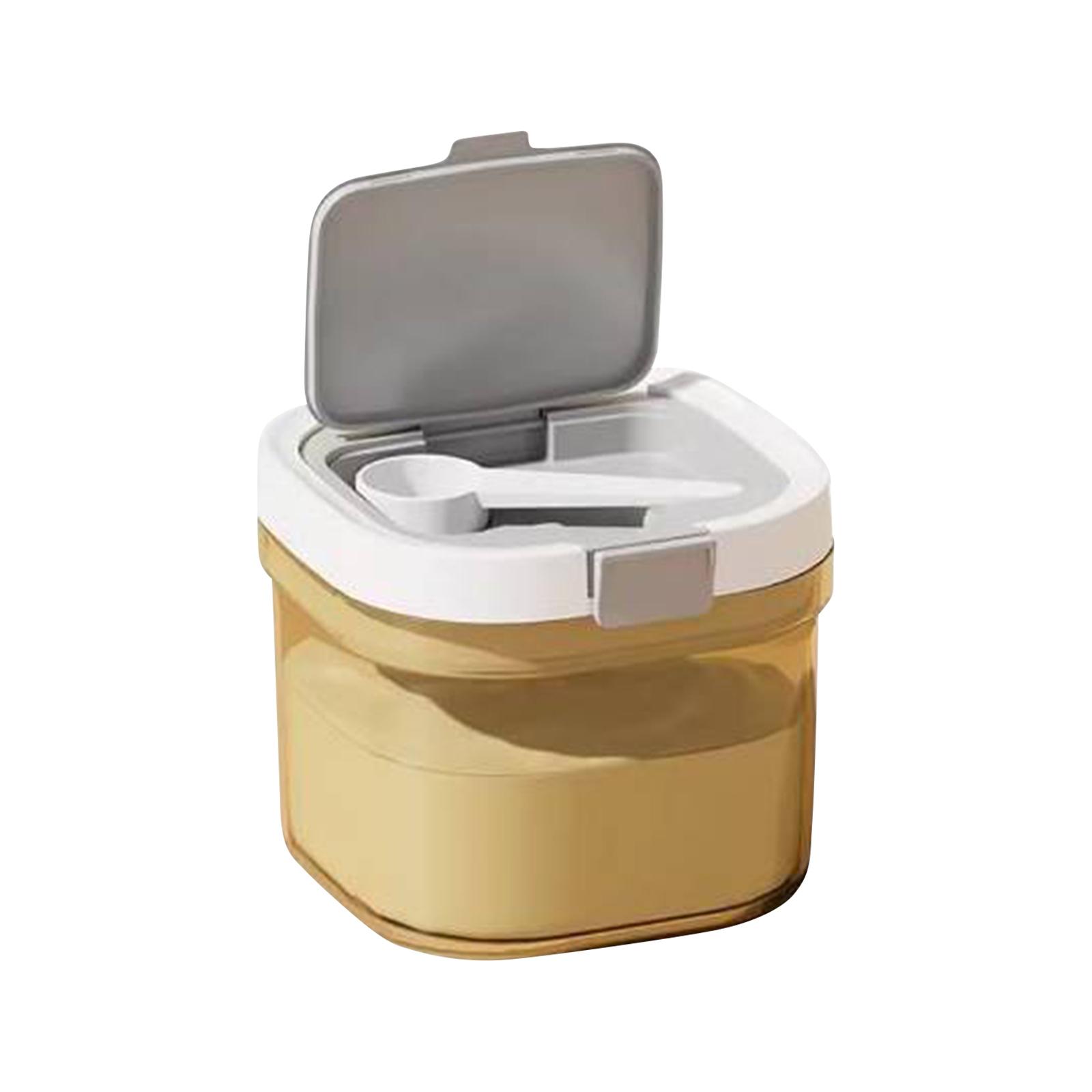 

Food Storage Container with Scoop Formula Dispenser Airtight Kitchen Food Storage Jar for Cereal Flour & Snack Container
