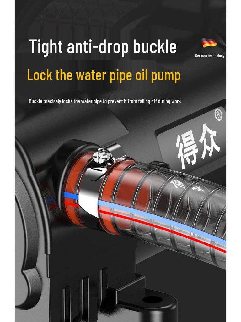 Electric Diesel Fuel & Kerosene Transfer Pump - 12V/24V/220V Self-Priming Oil Transfer Device