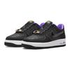 Nike Air Force 1 LV8 GS World Champ - Lakers Kids Sneakers Black Iron-Grey White DQ0300-001