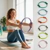 Üvegszálas Jóga Gyűrű Csúszásmentes Markolat Fitness Kör Alakformáló Pilates Gyűrű Power Jóga