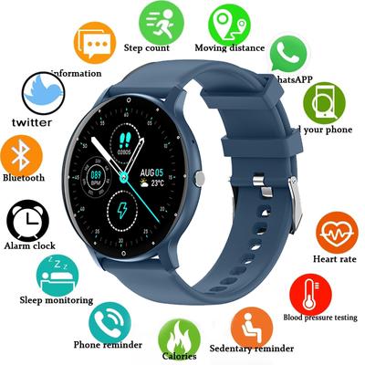 2024 Bluetooth call smart watch mężczyźni kobiety pełny ekran dotykowy sport fitness zegarek mężczyzna IP67 wodoodporny Bluetooth dla Androida iOS smartwatch mężczyźni