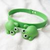 3D Printing Sun Protection Cap Creative Outdoor Beach Hat 3D Printing Frog Cap  Beach Holiday